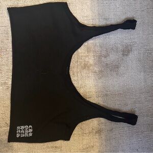 Chrome Hearts Black Tank Top